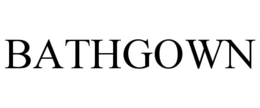 BATHGOWN trademark