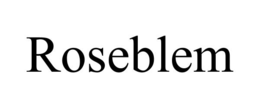 ROSEBLEM trademark