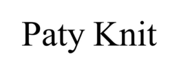 PATY KNIT trademark