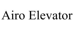 AIRO ELEVATOR trademark
