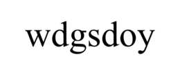 WDGSDOY trademark