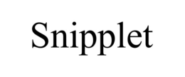 SNIPPLET trademark