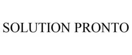 SOLUTION PRONTO trademark