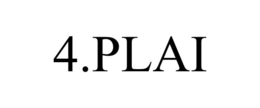 4.PLAI trademark