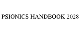 PSIONICS HANDBOOK 2028 trademark