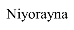 NIYORAYNA trademark