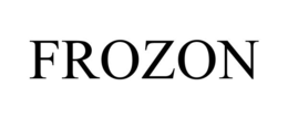 FROZON trademark