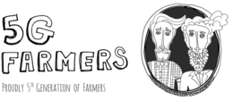 5G FARMERS PROUDLY 5TH GENERATION OF FARMERS trademark