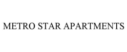 METRO STAR APARTMENTS trademark