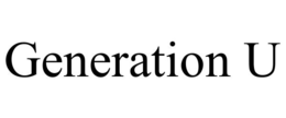 GENERATION U trademark