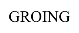 GROING trademark