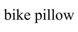 BIKE PILLOW trademark