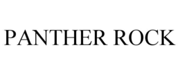 PANTHER ROCK trademark