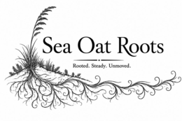 SEA OAT ROOTS ROOTED. STEADY. UNMOVED. trademark