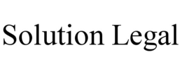 SOLUTION LEGAL trademark