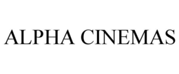 ALPHA CINEMAS trademark