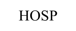 HOSP trademark
