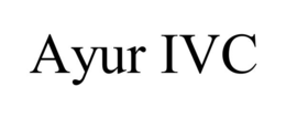 AYUR IVC trademark