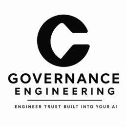 GOVERNANCE ENGINEERING ENGINEER TRUST BUILT INTO YOUR AI trademark
