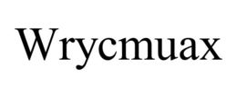 WRYCMUAX trademark