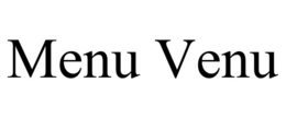 MENU VENU trademark