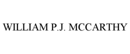 WILLIAM P.J. MCCARTHY trademark