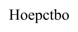 HOEPCTBO trademark