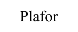 PLAFOR trademark