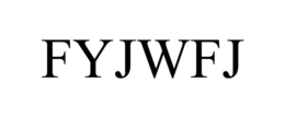 FYJWFJ trademark