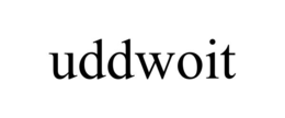 UDDWOIT trademark