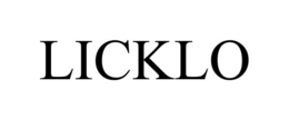LICKLO trademark