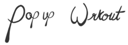 POP UP WRKOUT trademark