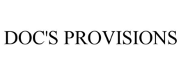 DOC'S PROVISIONS trademark