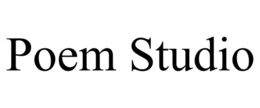 POEM STUDIO trademark