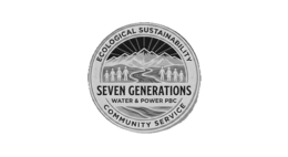 ECOLOGICAL SUSTAINABILITY SEVEN GENERATIONS WATER & POWER PBC COMMUNITY SERVICE trademark