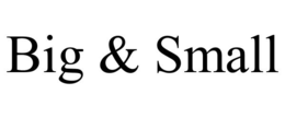 BIG & SMALL trademark