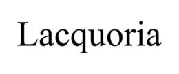 LACQUORIA trademark