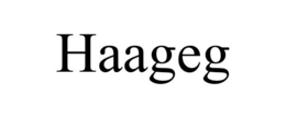HAAGEG trademark