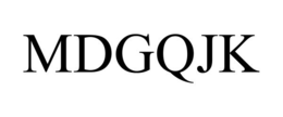 MDGQJK trademark