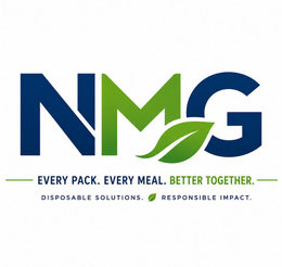 NMG EVERY PACK. EVERY MEAL. BETTER TOGETHER. DISPOSABLE SOLUTIONS. RESPONSIBLE IMPACT. trademark