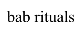 BAB RITUALS trademark