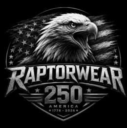 RAPTORWEAR 250 AMERICA 1776 - 2026 trademark