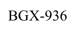 BGX-936 trademark