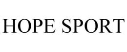 HOPE SPORT trademark