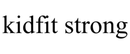 KIDFIT STRONG trademark