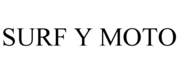 SURF Y MOTO trademark