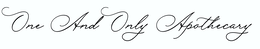 ONE AND ONLY APOTHECARY trademark