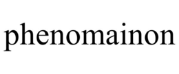 PHENOMAINON trademark