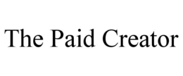 THE PAID CREATOR trademark
