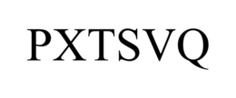PXTSVQ trademark
